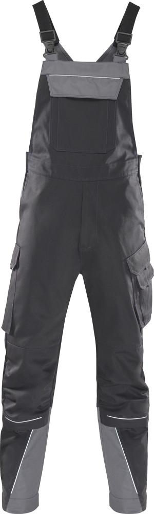 ROFA Latzhose PRO-LINE 2306 zweifarbig Größe 46, anthrazit-grau