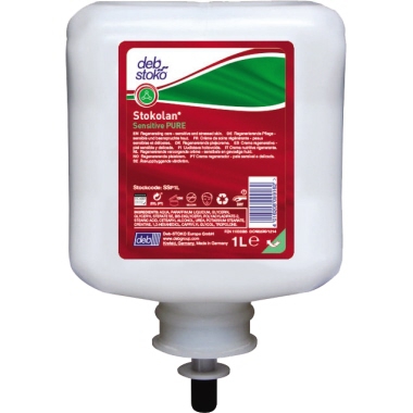 STOKOLAN Sensitive Pure Hautpflegecreme 1000 ml Kartusche, unparfümiert
