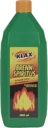 KLAX Brennspiritus 1 Liter Flasche