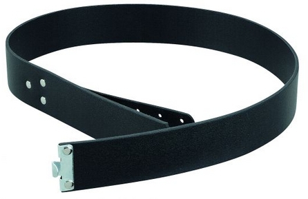 FHB Koppel 45mm breit, Rindleder schwarz, Gr. 105