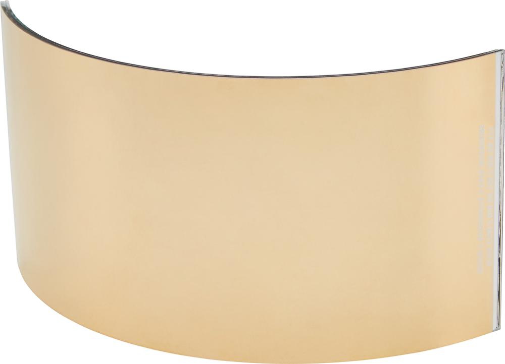 WEITWINKELSCHEIBE GLAS GOLDBEDAMFT 100X220 MM
