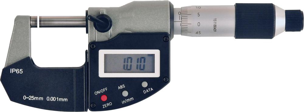 FORMAT Bügelmessschraube digital 0-25mm IP65