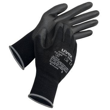 UVEX Polyamid Handschuh UNIPUR 6639 Gr. 9, schwarz, EN 388 (4 1 3 1)