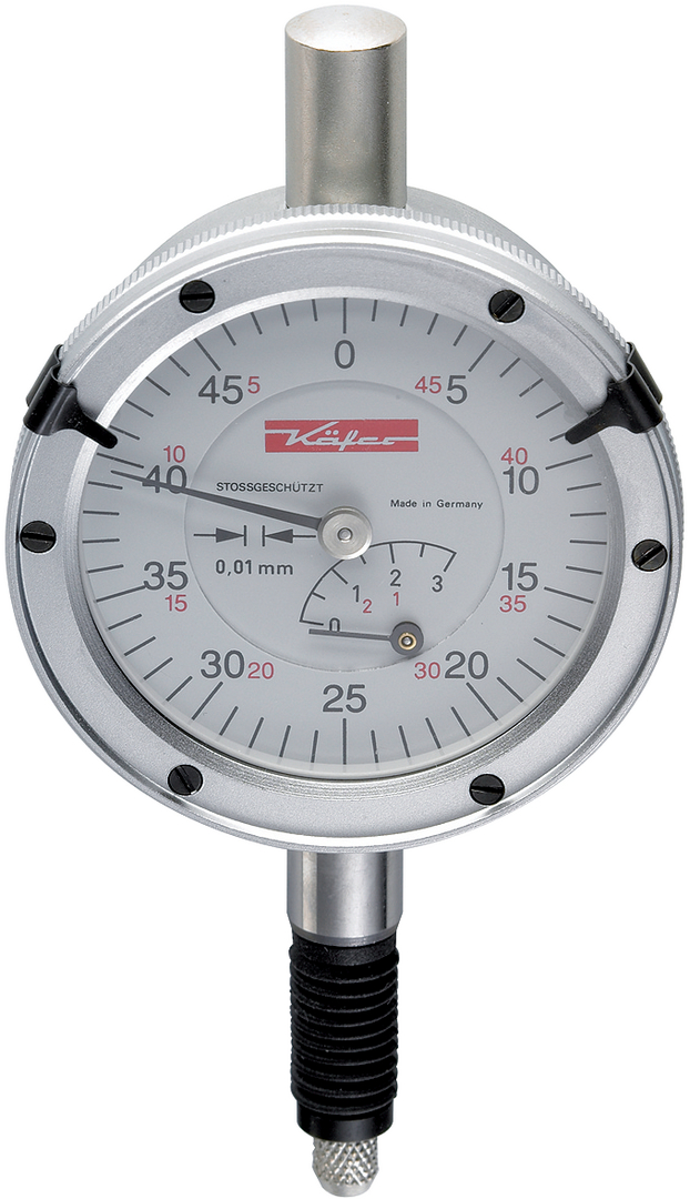 Messuhr IP 67 Ables.0,01 D 61,5 mm Käfer