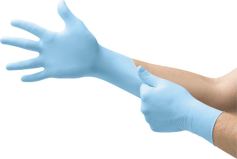 ANSELL Einweg-Handschuh TouchNTuff 92-670, blau, Gr. 6,5-7, 100er Box