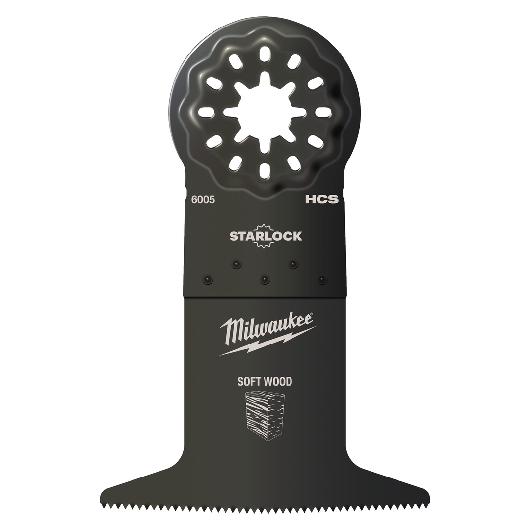 MILWAUKEE Tauchsägeblatt Starlock 65 x 42 mm für Schnitte in Holz