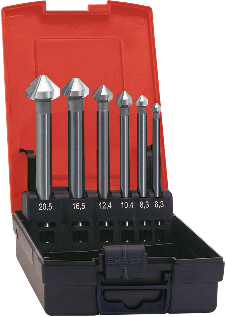 FORMAT Kegelsenker WN lang 90 Grad Satz extralang 6,3-20,5mm