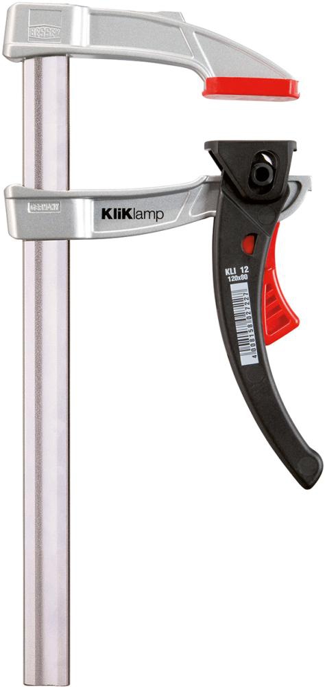 BESSEY Magnesium-Hebelzwinge KliKlamp 120 x 80 mm