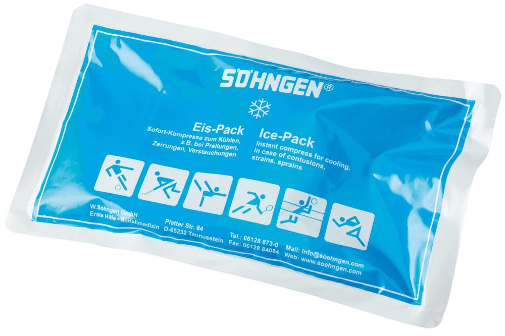 SÖHNGEN Kälte Sofortkompresse, keine Vorkühlung erforderlich, Größe: 27x15 cm