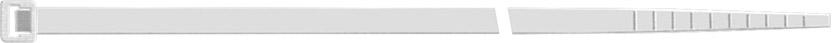 SAPISELCO Kabelbinder Pack a 100 Stück, natur, 140x3,5mm