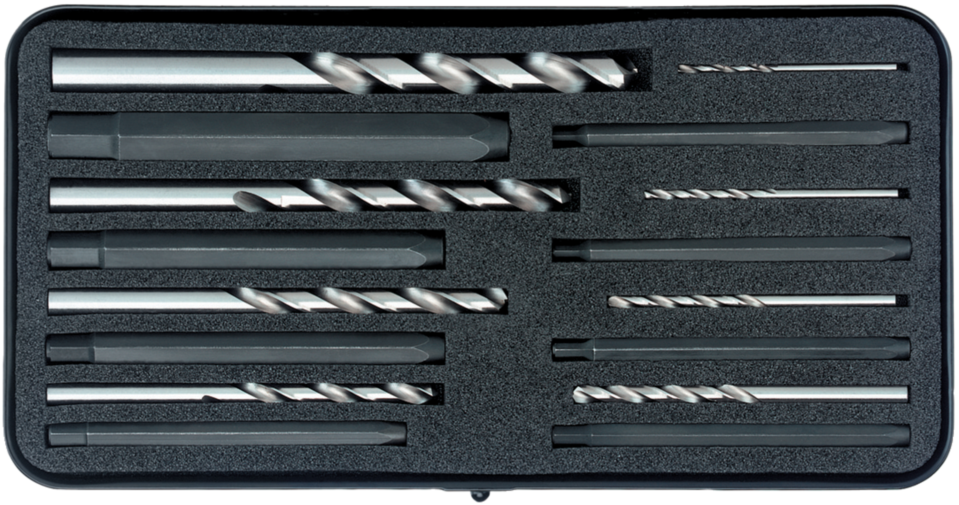 WIHA Schraubenausdrehersatz 16-teilig, 2,0 - 11,0 mm