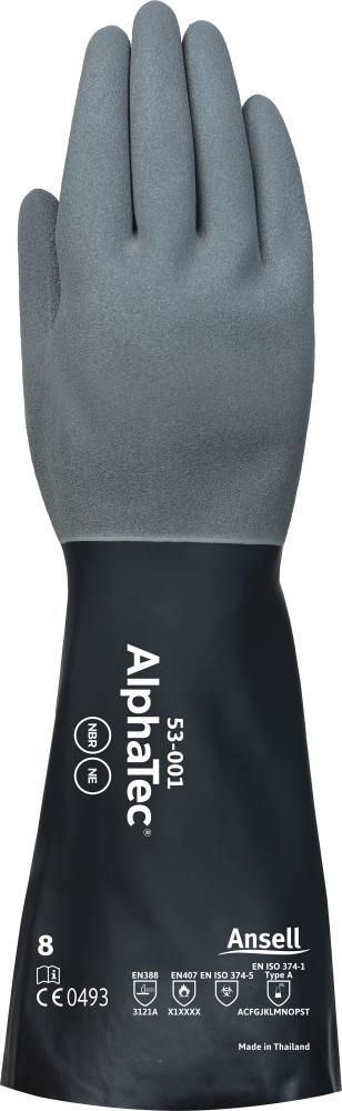 ANSELL Handschuh AlphaTec 53-001 Größe 8