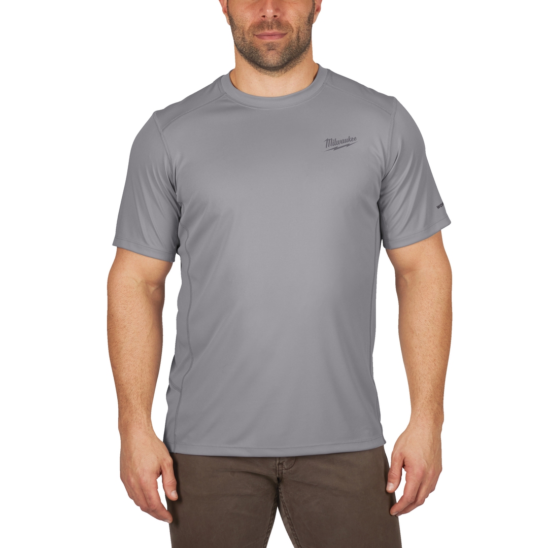 MILWAUKEE T-Shirt WWSSG grau, Gr. S