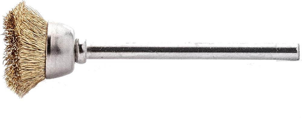 LESSMANN Miniatur-Topfbürste Messing gew. 18x0,1mm