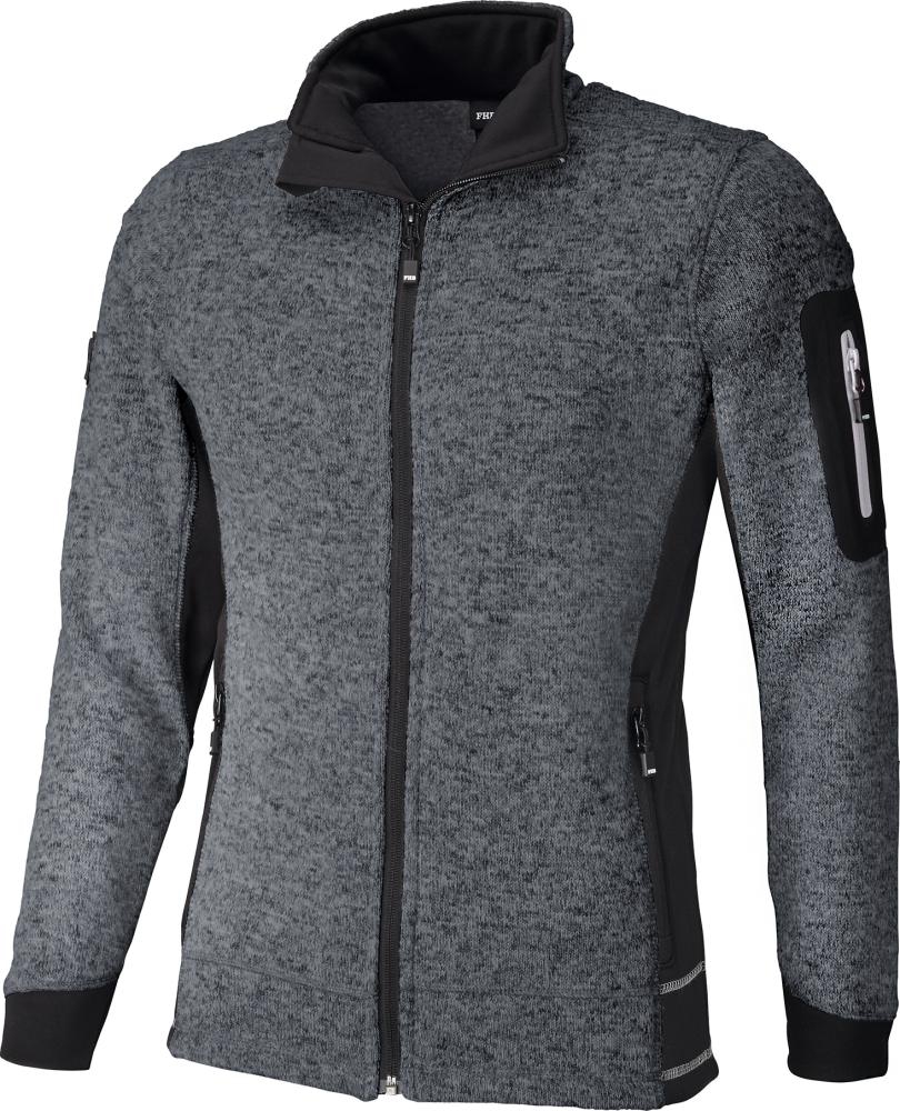 FHB Strickjacke Christoph, 280 g/qm Gr. XL, marine/schwarz, 79595