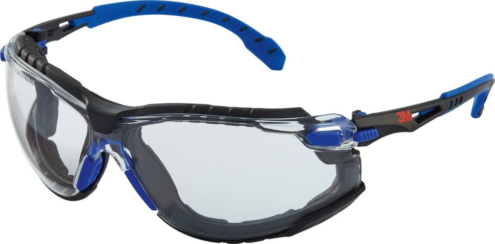 Brille Solus 1000 Set,PC, klar,SGAF/AS,blau/schw.
