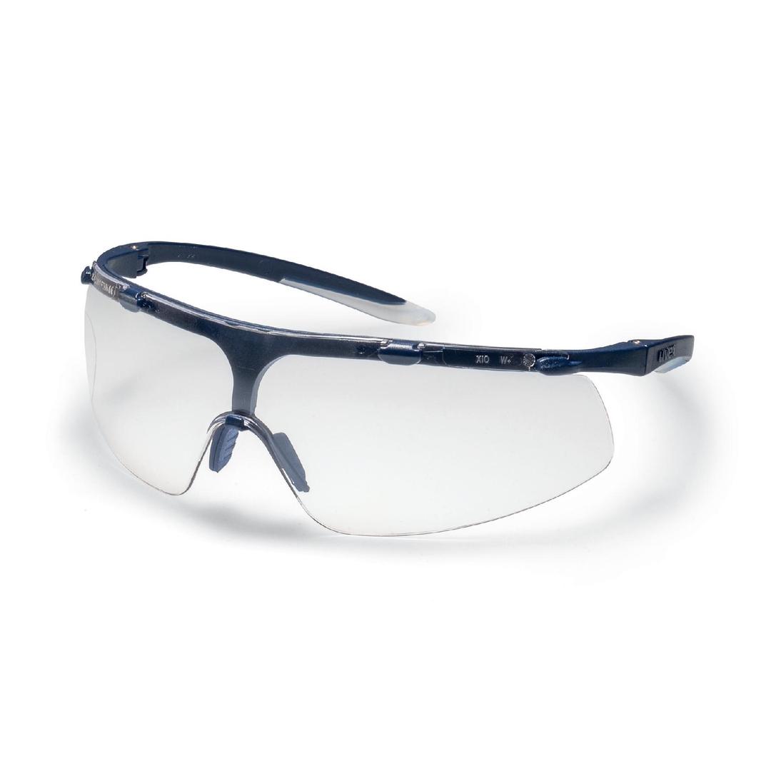 UVEX Schutzbrille super fit NC farblos navy blau
