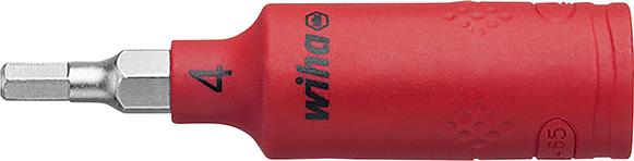 WIHA Schraubendrehereinsatz 1/4" Innen-6kt VDE 4x65mm