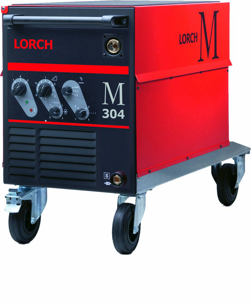 LORCH MIG-MAG Schweißanlage mit Zubehör M 304, Brenner ML 2500, 4m