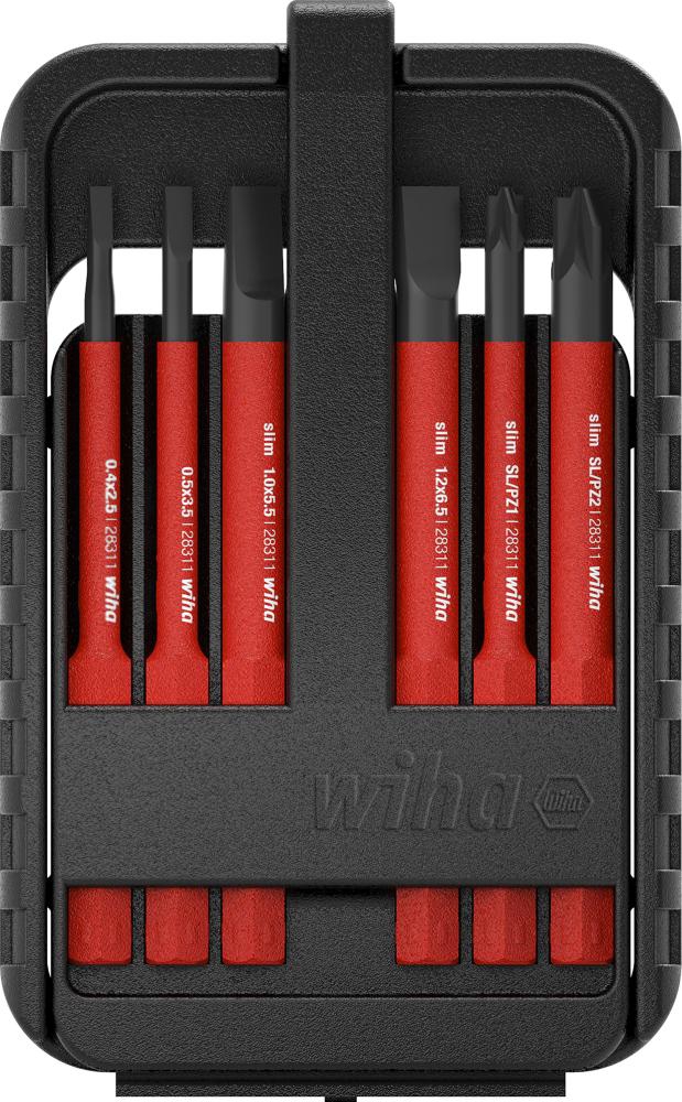 Wiha Slim-Bit-Satz 6 tlg. Torx T8/T9/T10/T15/T20/T25