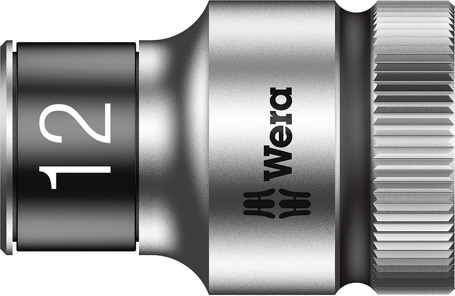 Steckschl.-Einsatz 1/2" 12mm  6kt. Haltef.   Wera
