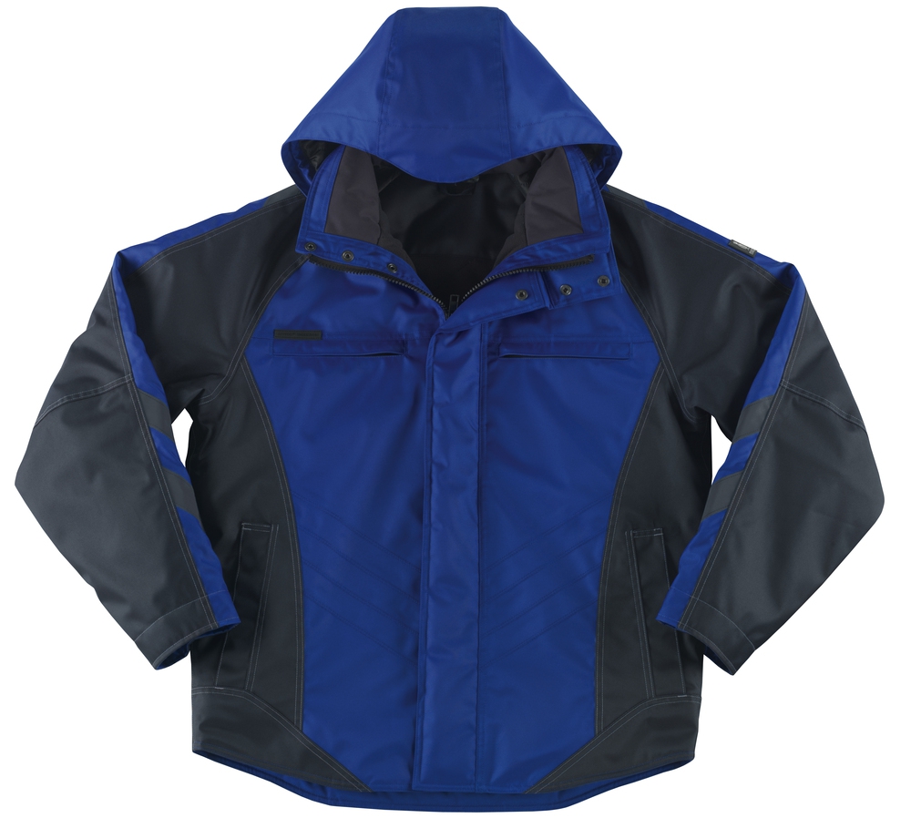 MASCOT Unique Winter-Jacke Frankfurt Gr. 4XL kornblau/schwarzblau 12035-211