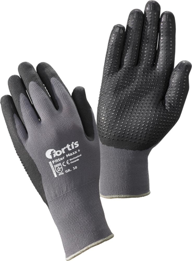 Handschuh Fitter Maxx Plus, Gr. 8, FORTIS