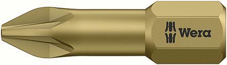 WERA Bit 1/4" DIN3126 C 6,3 extrahart PZ 3x25mm