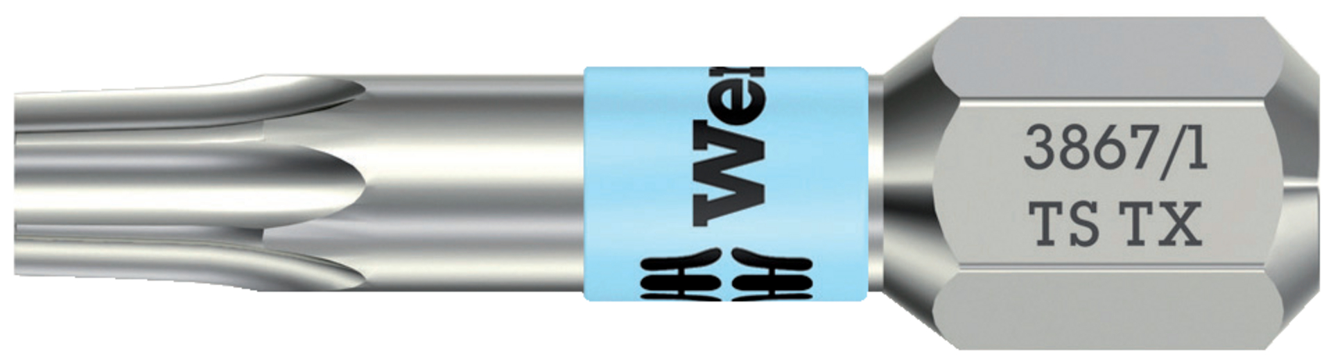 BIT 1/4"DIN 3126 C 6,3 T 8X25MM     ROSTFR. WERA