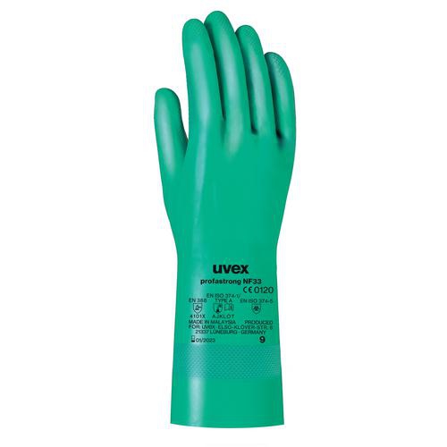 UVEX Chemikalien-Schutzhandschuh PROFASTRONG NF 33 Gr. 7