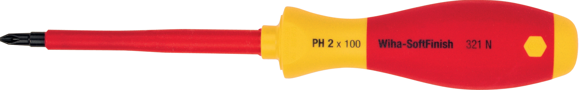 WIHA SoftFinish electric Schraubendreher 321N SF PH 2x100
