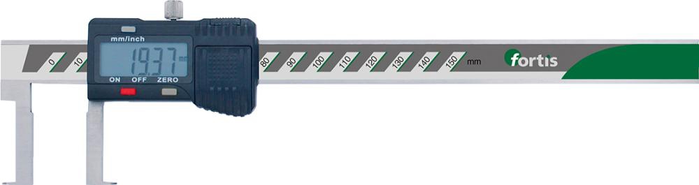 Nuten-Messsch. dig. 22-150/0,01mm   FORTIS