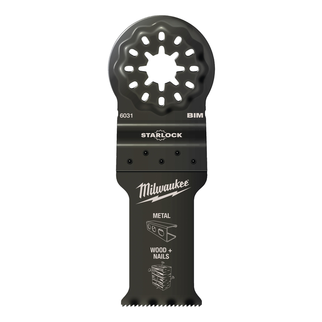 MILWAUKEE Tauchsägeblatt Starlock BiM 28 x 47 mm Multimaterial