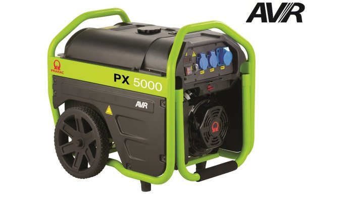 PRAMAC Stromerzeuger PX 5000, Benzin SHI AVR 230V