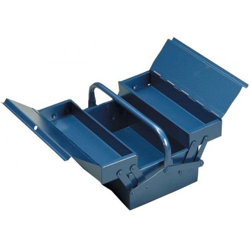 STAHLBLECH WERKZEUGKISTE 3 TLG 530X200X150 MM, BLAU