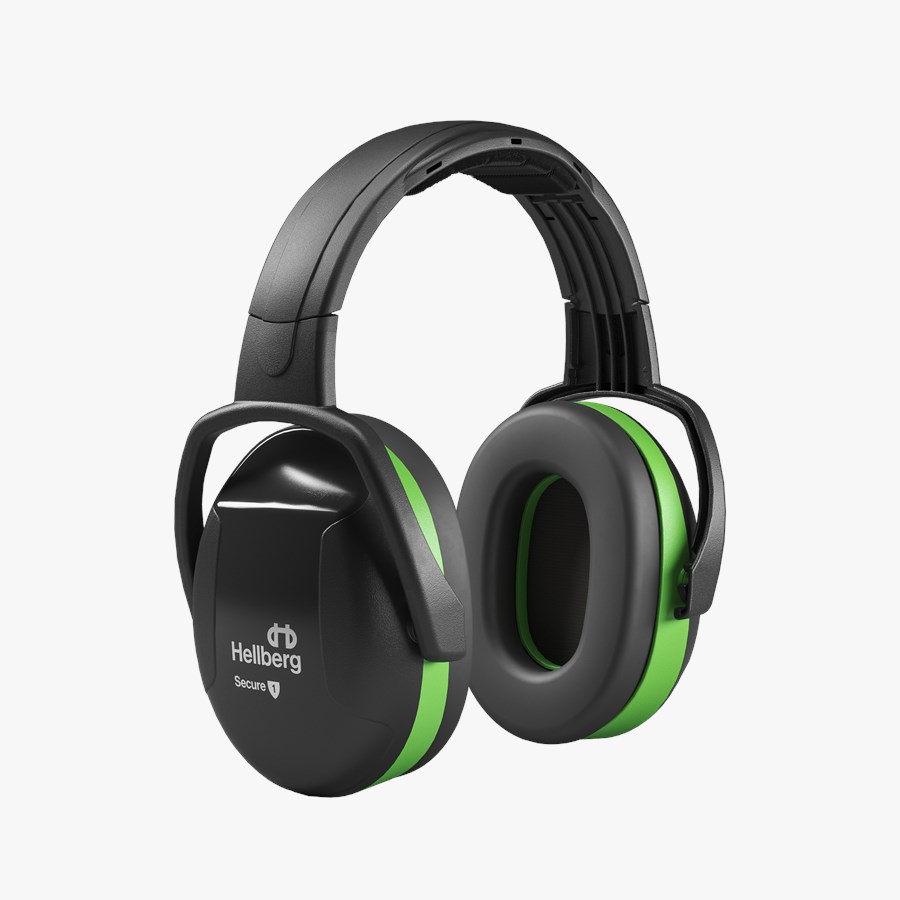 HELLBERG passiver Kapselgehörschutz SECURE 1 Kopfbügel, SNR 26 dB