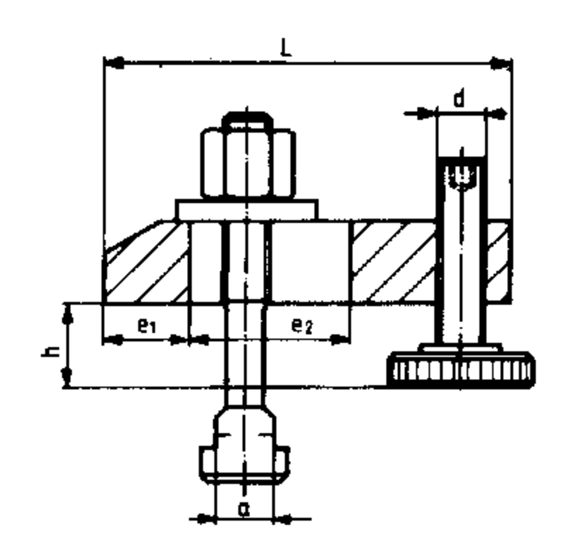 Spanneisen D6314V verst. 10/8-32mm             AMF