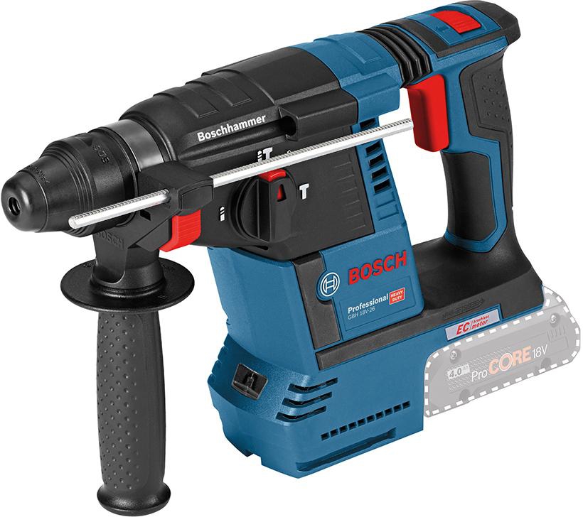 BOSCH Akku-Bohrhammer GBH 18V-26 solo, in L-Boxx