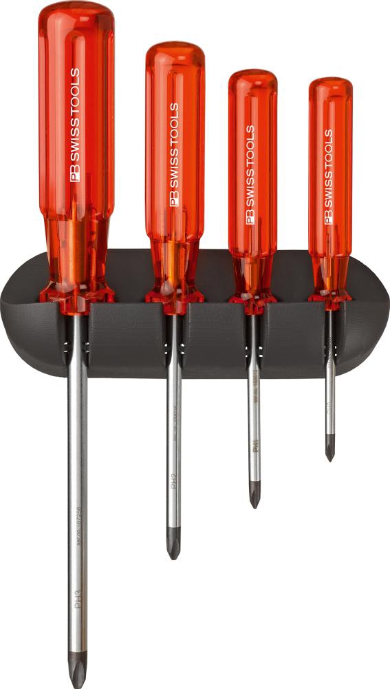 PB Swiss Tools Schraubendreher-Satz Classic 4-teilig PH