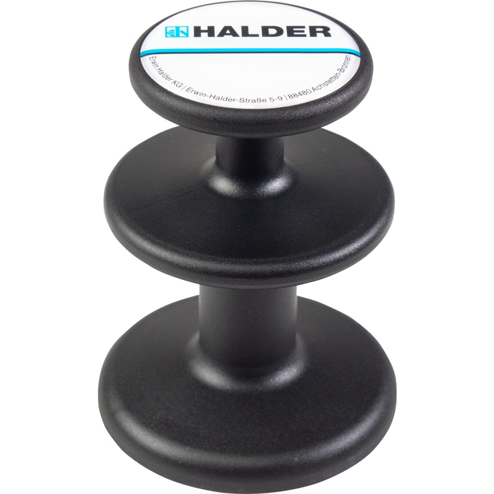 Halder Magnethalter schwarz