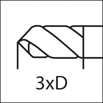 Kurzbohrer D6539N VHM bl. 1,20mm             FORMAT