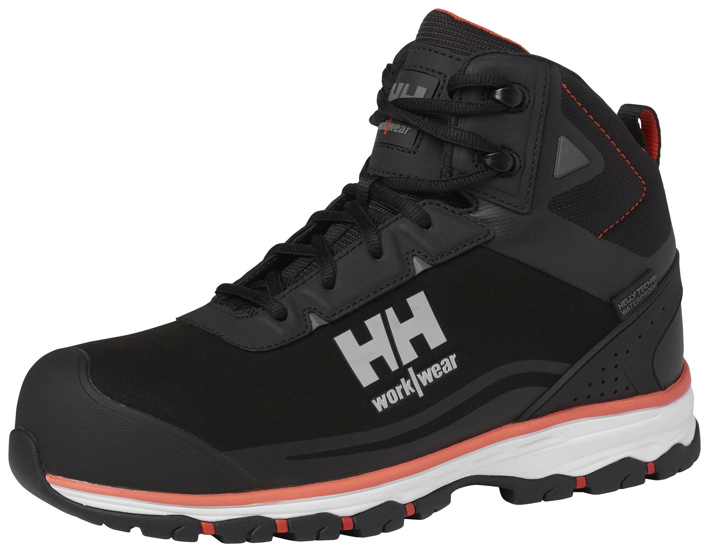 HELLY HANSEN Sicherheits-Schuh 78392 Chelsea Evo, S3 MID Gr. 44 BLACK/ORANGE