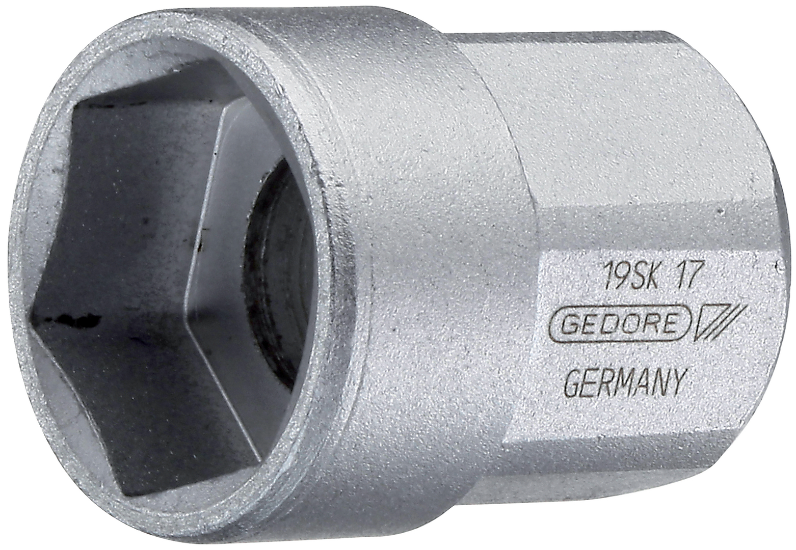 GEDORE Steckschlüsseleinsatz 1/2" kurz, 15mm, 19 SK 15, 2225891