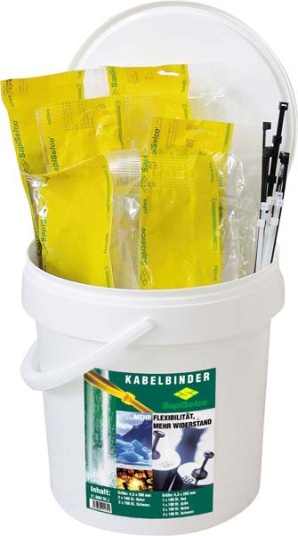 Kabelbinder-Set Nylon 1500tlg Sapi