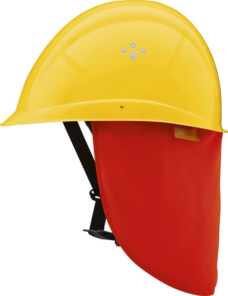VOSS Helm INAP Profiler plus 6/UV UV-Nackenschutz, gelb