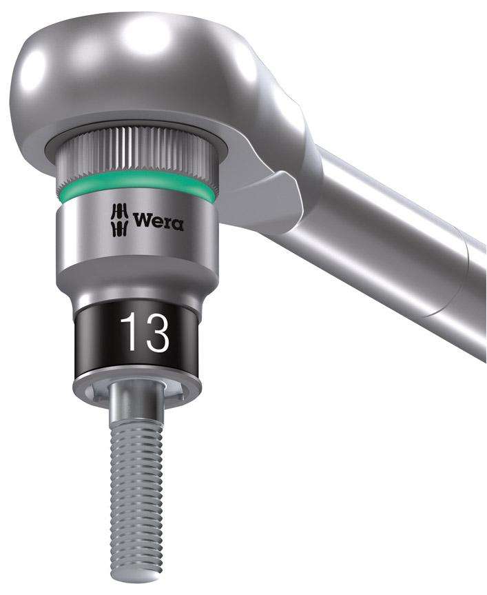 WERA Steckschlüsseleinsatz 6-kant 3/8" 12mm, mit Haltefunktion