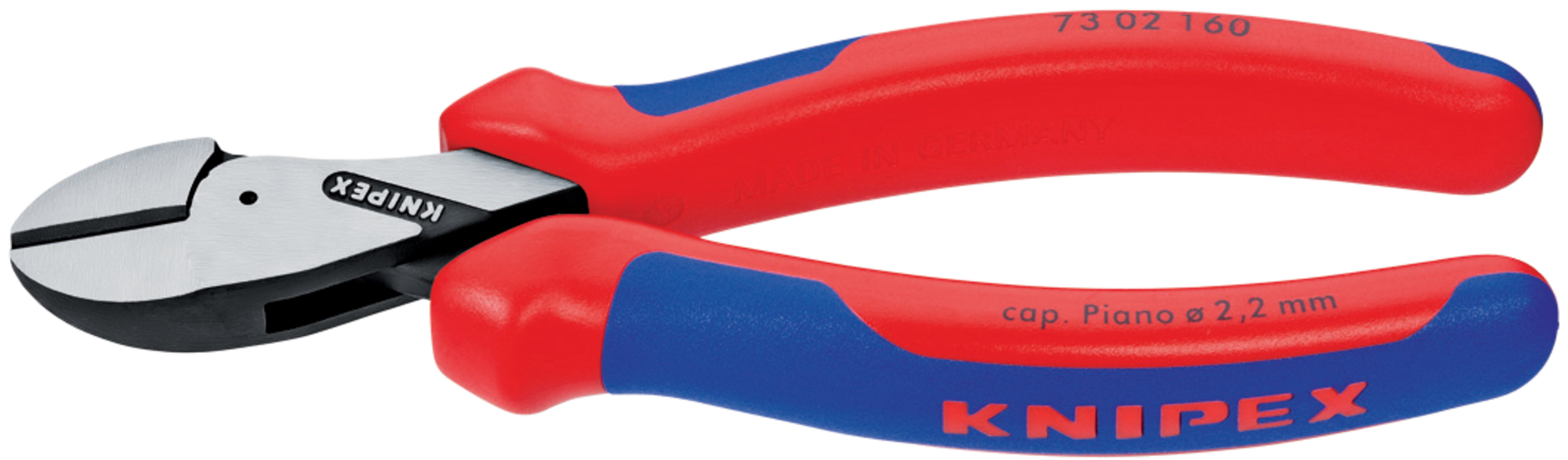 KNIPEX 73 02 160 X-Cut Kompakt-Seitenschneider hochübersetzt