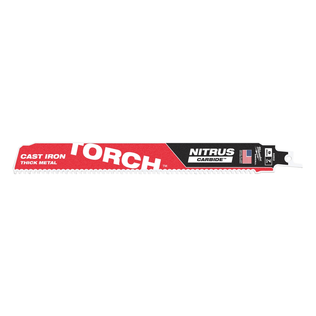 MILWAUKEE Säbelsägeblatt Metall THE TORCH NITRUS 230 x 7 mm HM-bestückt