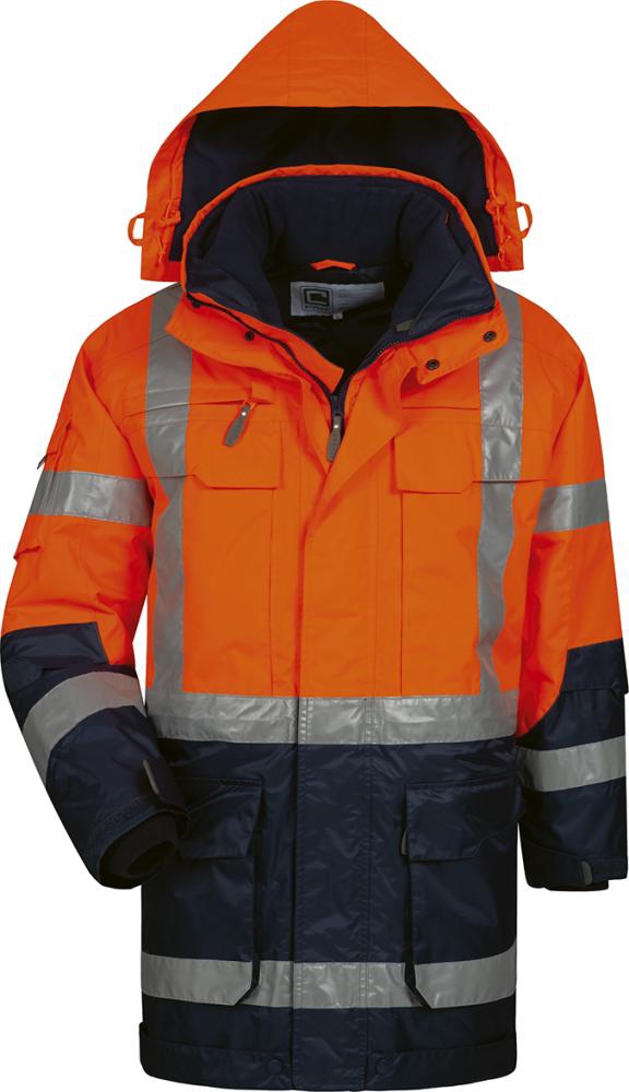 Warnschutz-Parka Wallace Gr. XL, orange/marine