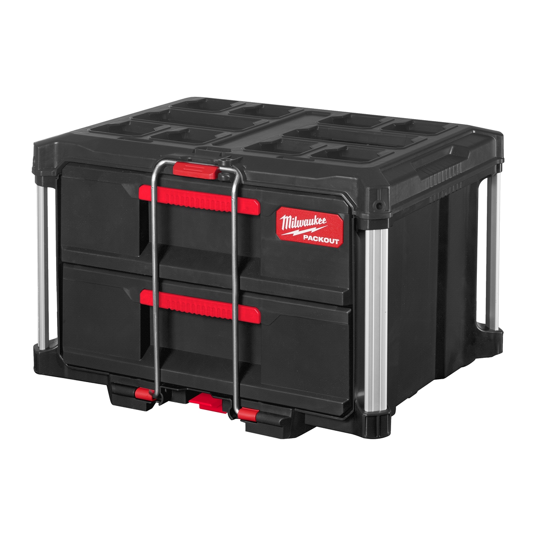 MILWAUKEE PACKOUT Koffer mit 2 Schubladen
